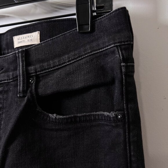 All Saints Womens Cigarette Jeans 32 - Picture 5 of 13